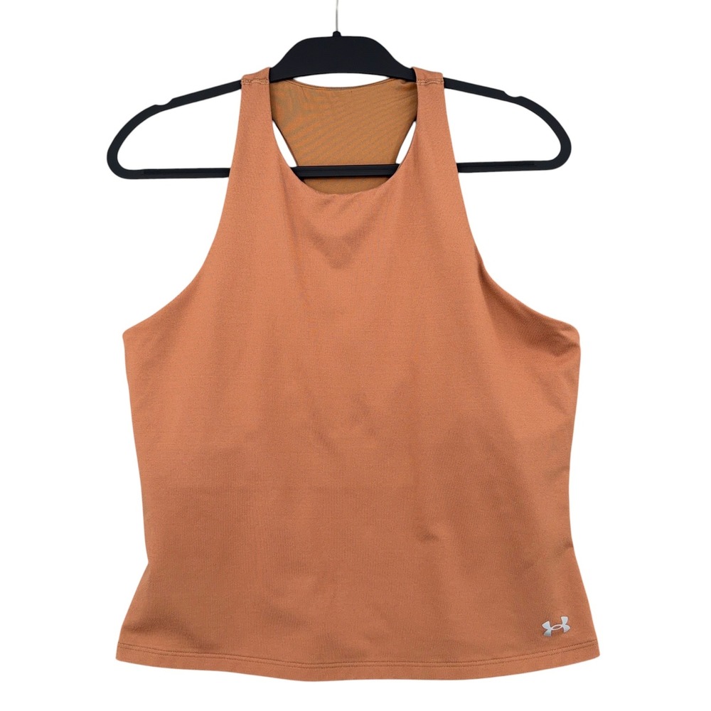 Under Armour 1379965 Racerback Tank Women XL Polyester Elastane Brown